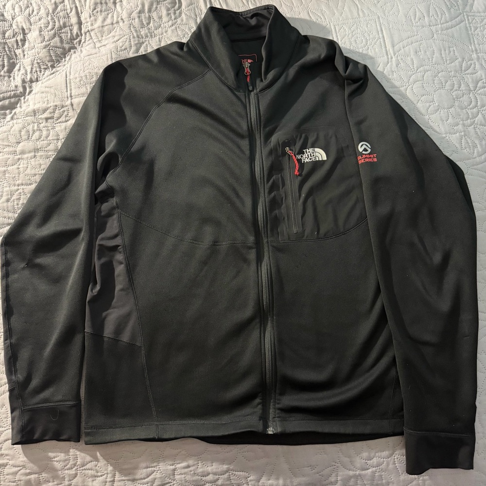 The North Face Men's Black Lightweight Full-Zip Jacket